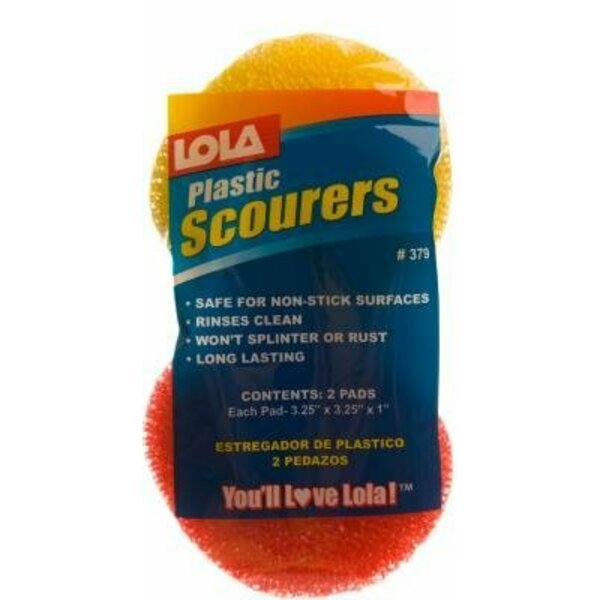 Lola Plastic Mesh Scourer 410225